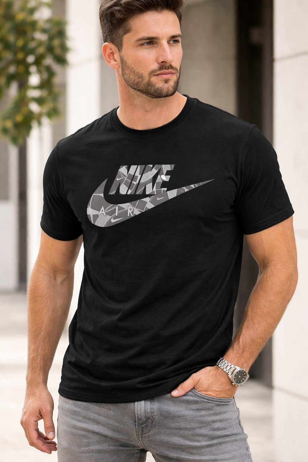 unisex βαμβακερή μπλούζα