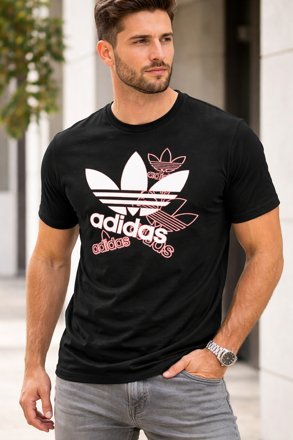 unisex βαμβακερή μπλούζα