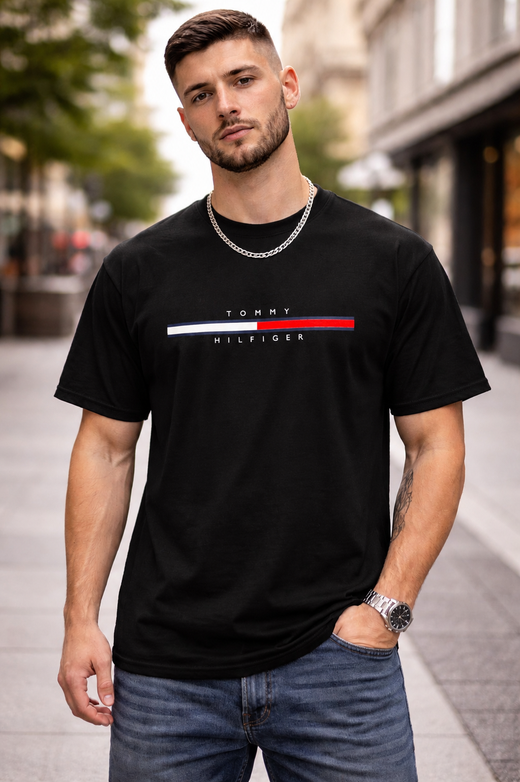 unisex βαμβακερή μπλούζα