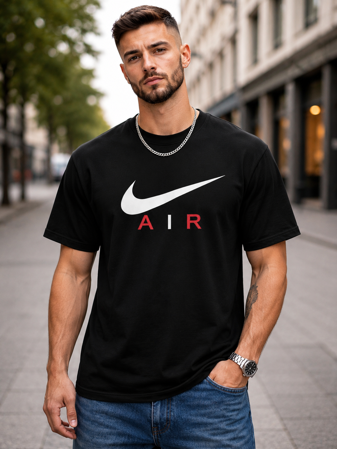 unisex βαμβακερή μπλούζα